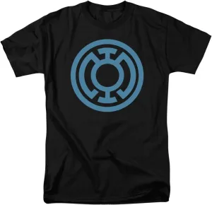 DC Comics Green Lantern Blue Lantern Corps Logo Adult T-Shirt Tee