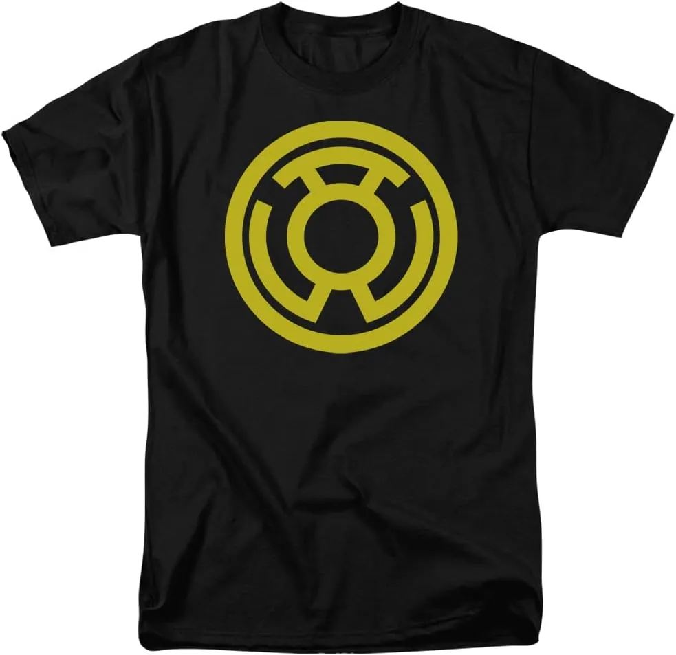 DC Comics Green Lantern Sinestro Corps Logo Adult T-Shirt Tee