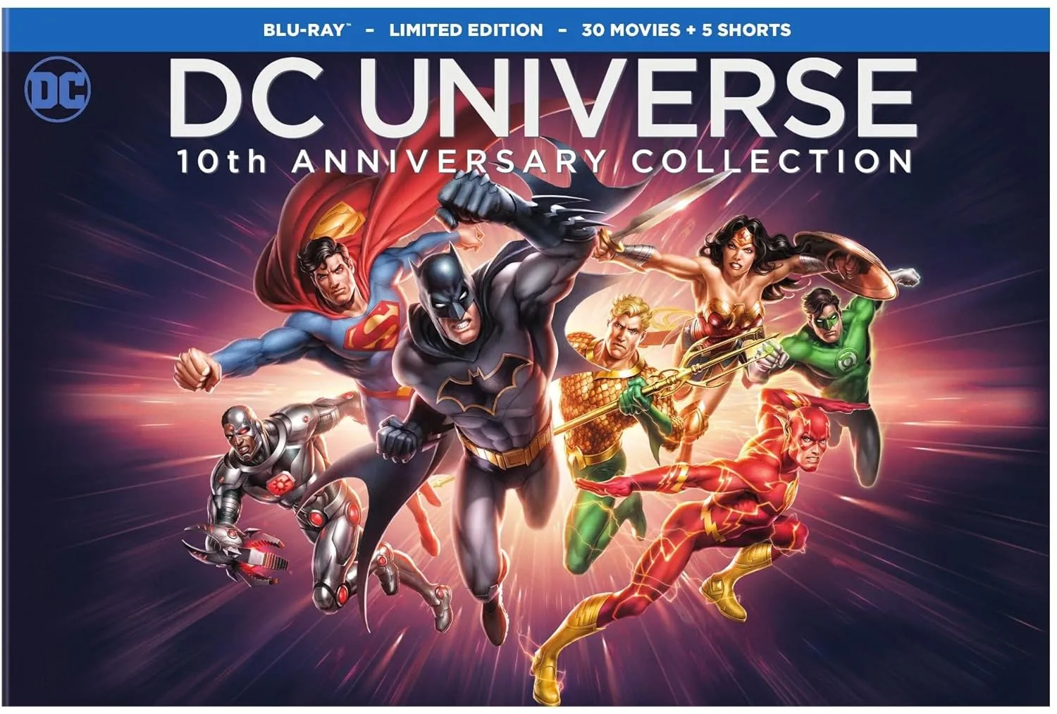 DC Universe 10th Anniversary collection (Blu-ray) (30-Films)