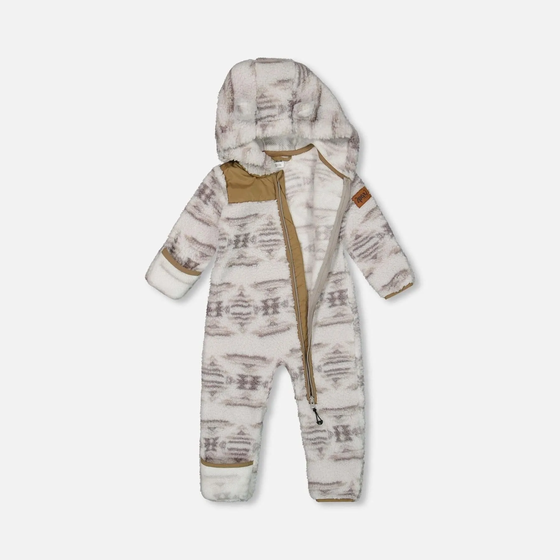 Deux Par Deux One-Piece Baby Plush - Printed Nordic