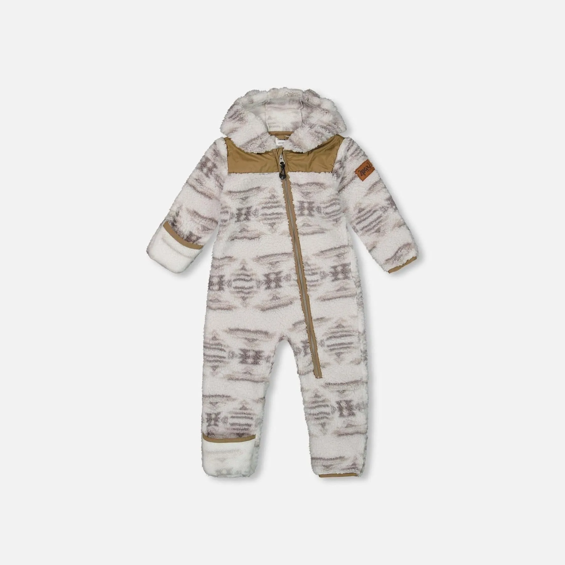 Deux Par Deux One-Piece Baby Plush - Printed Nordic