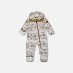 Deux Par Deux One-Piece Baby Plush - Printed Nordic