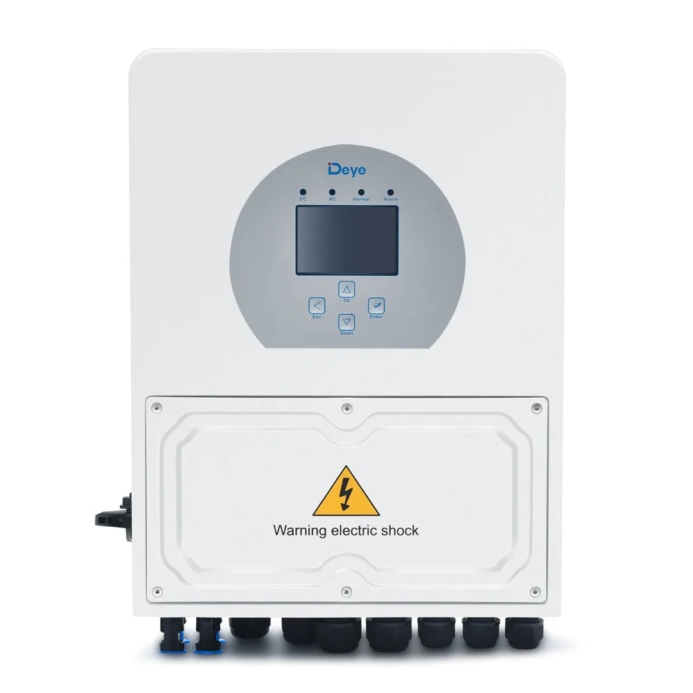 Deye 48V 6KW Hybrid Solar Inverter MPPT Charger Regulator Low Voltage