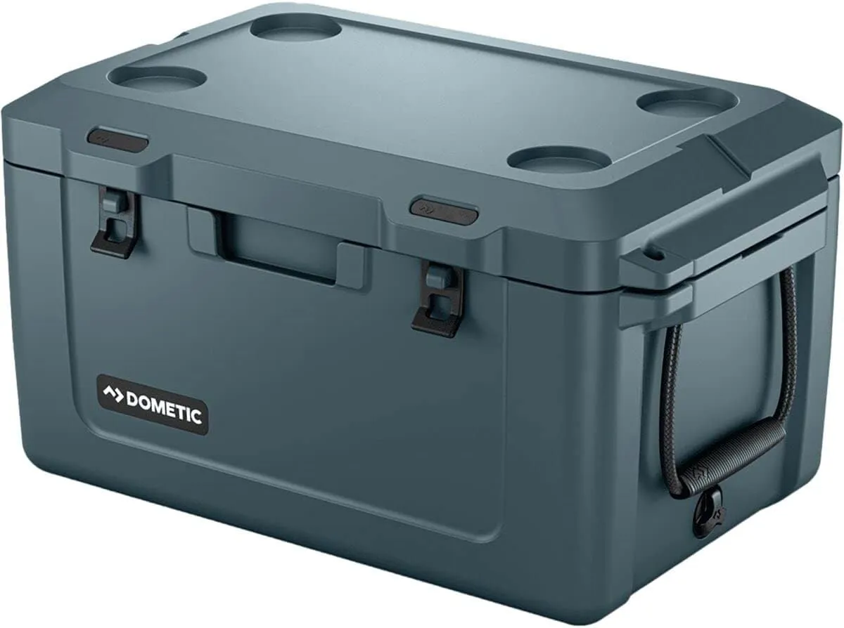 Dometic Patrol 55L Insulated Hard Cooler, Ocean, Ice Chest and Passive Cool Box, Fits 43 Cans…