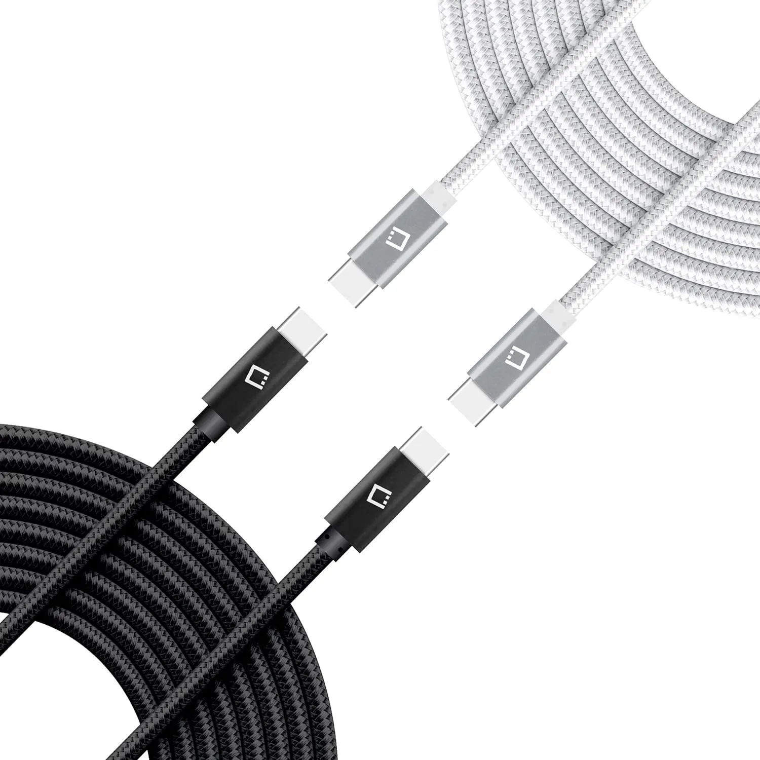 Dual USB-C/PD 60W Fast Charging Cord Compatible with Philips Georg Jensen TAJS30/00 Plus 5Gbps Data Transfer for Power Delivery Hi Capacity Charging (White)