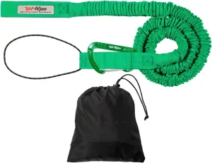 E-Bike/Adult Connect Strap Bike Bungee Tow Rope | MTB & Cycling Stretch Pull Strap | Compatible with Any Bicycle (Adult Green Connect Kit) - Made in The USA