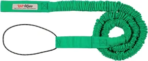 E-Bike/Adult Connect Strap Bike Bungee Tow Rope | MTB & Cycling Stretch Pull Strap | Compatible with Any Bicycle | Ride Further (Adult Green Connect Strap) - Made in The USA