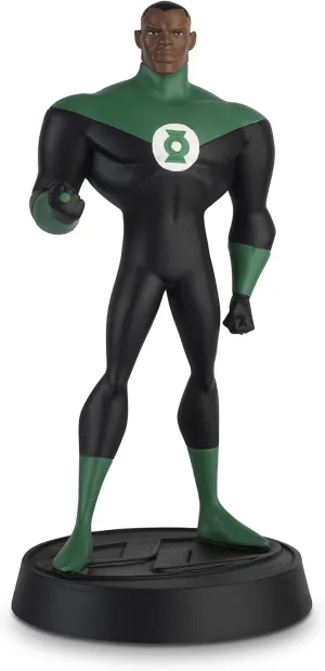 Eaglemoss DC Super Hero Collection: Justice League The Animated Series: #03 Green Lantern Figurine, Multicolor, 5"