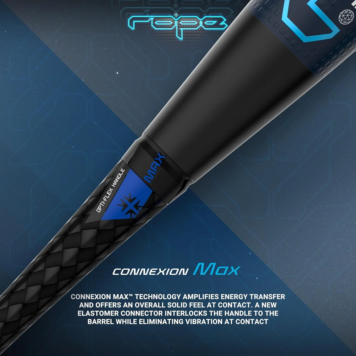 Easton | Rope Baseball Bat | BBCOR | -3 Drop | 2 5/8" Barrel | 2 Pc. Composite