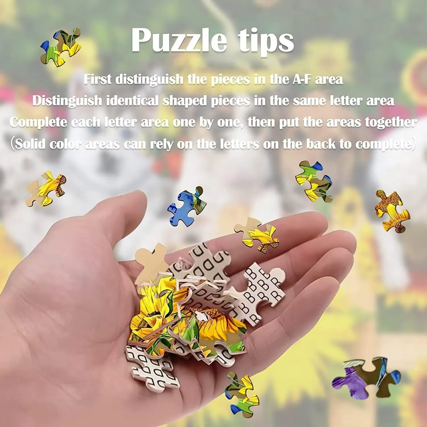 Education Intellectual Toy Puzzle 1000 Pieces Witch Pumpkin Lantern Wooden Puzzle Art DIY Toy Gift Fun Challenging Educational Gift Art Home Decor