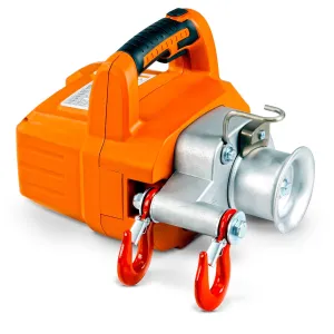 Electric Capstan Winch - 48V 2Ah Battery, Low-Stretch Rope