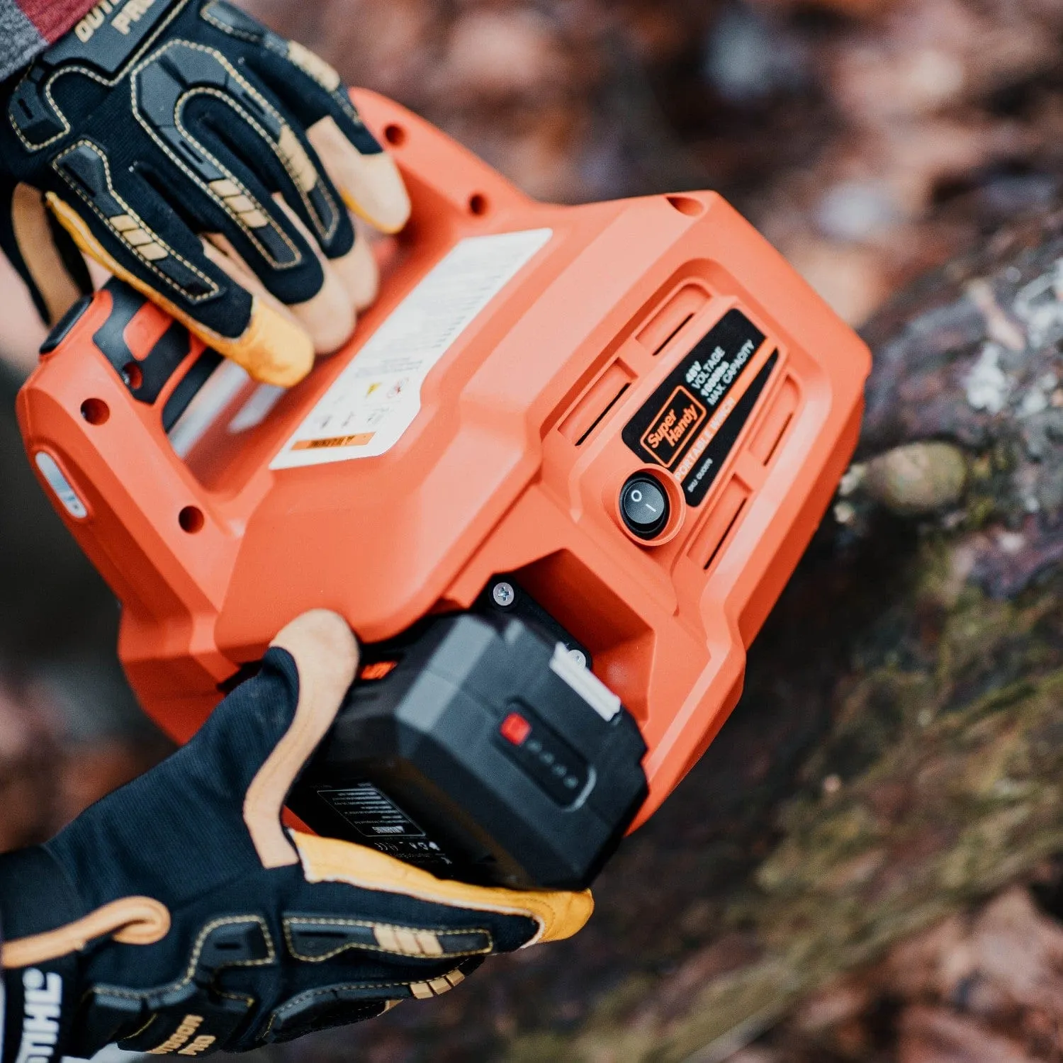 Electric Capstan Winch - 48V 2Ah Battery, Low-Stretch Rope
