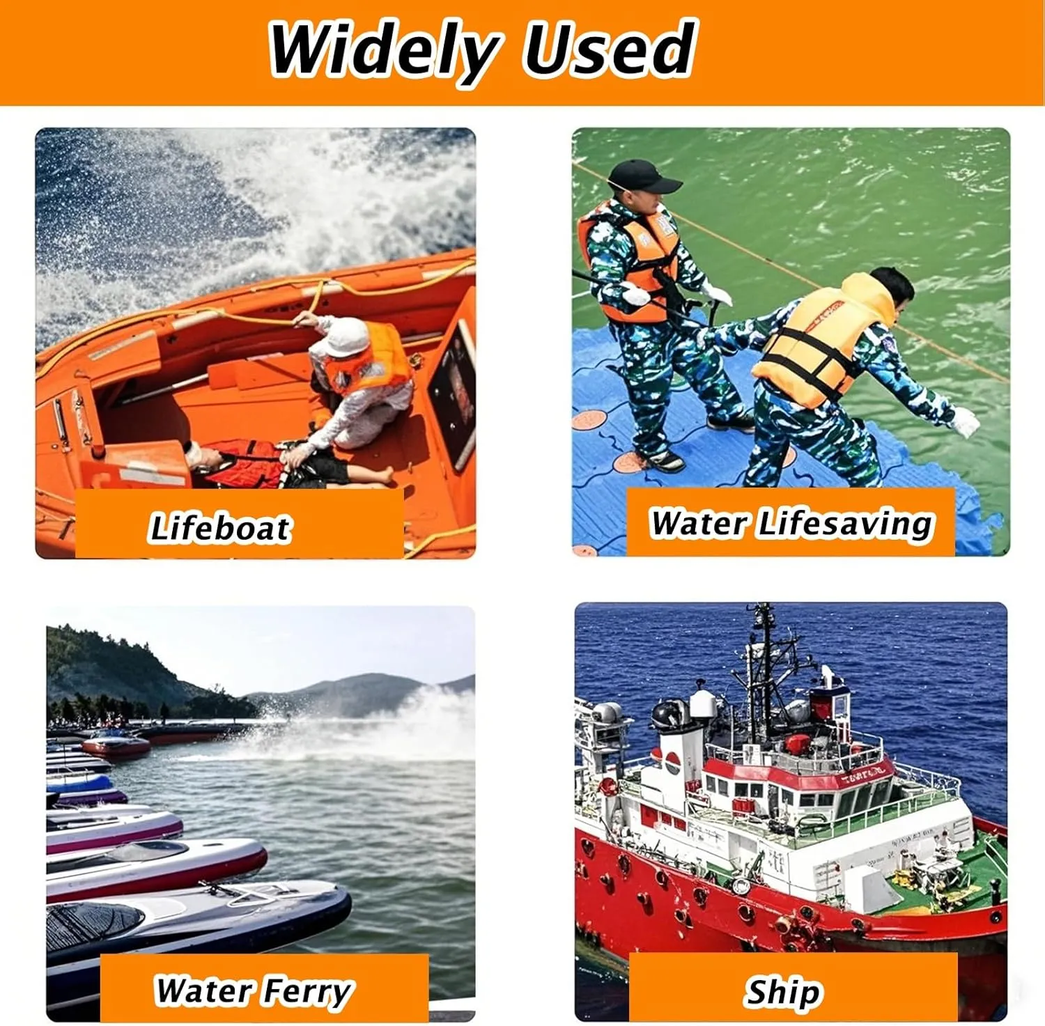 Emergency Rescue Disc Throwing, Light Water Rescue Throwable Frisbee with Embedded Rubber Hand Ring & 131ft Rope, Pool Safety Equipment Drowning, Symmetrical Groove ABS(11- Pieces Pack)
