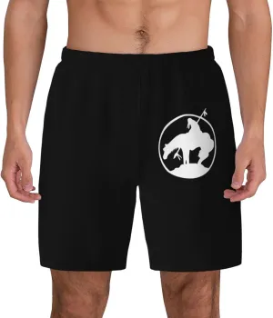 End Trail Native American Indian Warrior Swimwear Mens Sexy Swimsuits