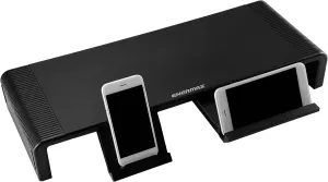 Enermax TANKSTAND EMS001 Monitor Stand, Load Capacity 44.1 lbs (20 kg), 3 Adjustable Width, Black