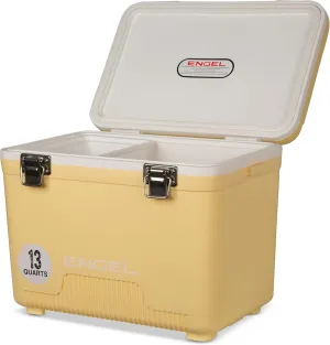 ENGEL 13qt Leak-Proof, Air Tight, Drybox Cooler and Small Hard Shell Lunchbox for Men and Women