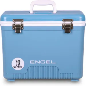 Engel 19qt Leak-Proof, Air Tight, Drybox Cooler and Small Hard Shell Lunchbox for Men and Women