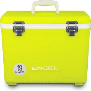 Engel 19qt Leak-Proof, Air Tight, Drybox Cooler and Small Hard Shell Lunchbox for Men and Women
