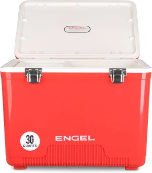 Engel UC30 30qt Leak-Proof, Air Tight, Drybox Cooler and Hard Shell Lunchbox