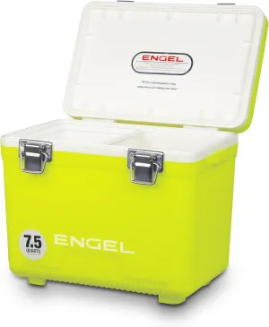 Engel UC7 7.5qt Leak-Proof, Air Tight, Drybox Cooler and Small Hard Shell Lunchbox for Men and Women