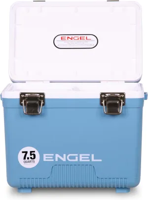 Engel UC7 7.5qt Leak-Proof, Air Tight, Drybox Cooler and Small Hard Shell Lunchbox for Men and Women