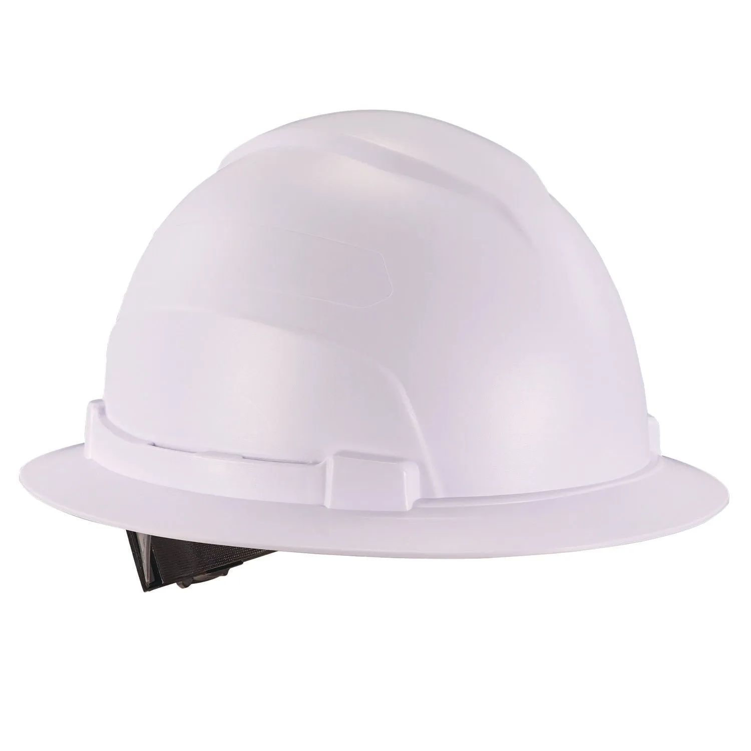 ergodyne® Skullerz 8969 Class E Lightweight Full Brim Hard Hat, 6-Point Rachet Suspension, White