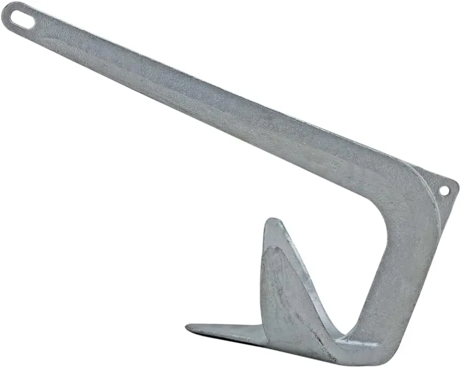Extreme Max 3006.6536 BoatTector Galvanized Claw Anchor - 22 lbs.