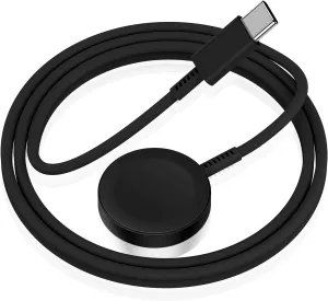 Fast Apple Watch Charger Cable USB C, [Apple MFi Certified] Magnetic Wireless iWatch Fast Charging Cable for Apple Watch Series 8/7/6/SE/5/4/3/2/1, Portable Travel Type C Watch Charging Cord 6ft-Black