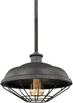 Feiss Lighting-Lennex-Pendant 1 Light in Period Inspired Style-12 Inch Wide by 9 Inch High
