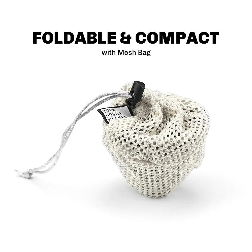 FIRE-MAPLE Antarcti Foldable Coffee Filter – Reusable Stainless Steel Pour-Over Dripper
