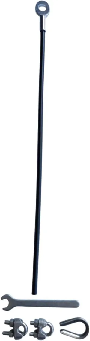 Fitness Pulley System Cable Extension Cable 5mm Multipurpose Wrists Arms Forearms Training Pulley Attachment Steel Wire Rope