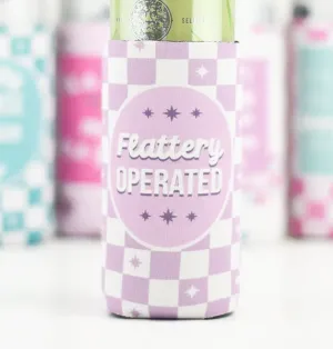 Flattery Operated Slim Can Koozie