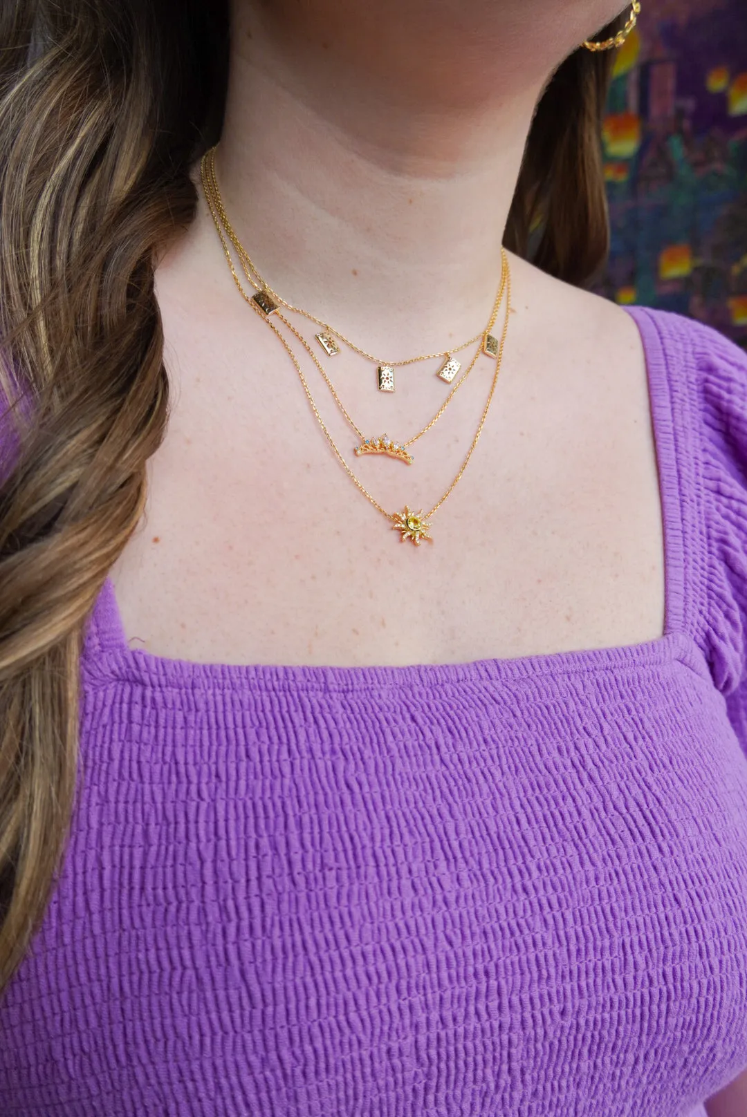 Floating Lights Necklace