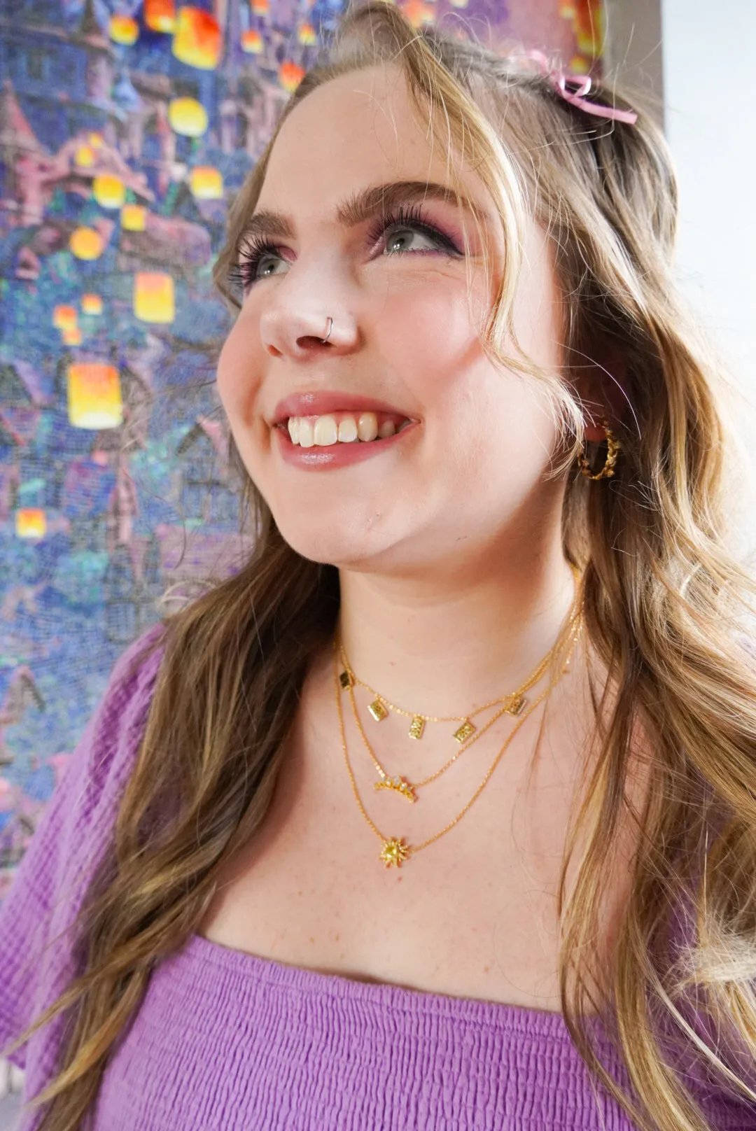 Floating Lights Necklace