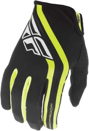 Fly Racing Unisex-Adult Windproof Lite Gloves (Black/Hi-Vis, XXX-Large)