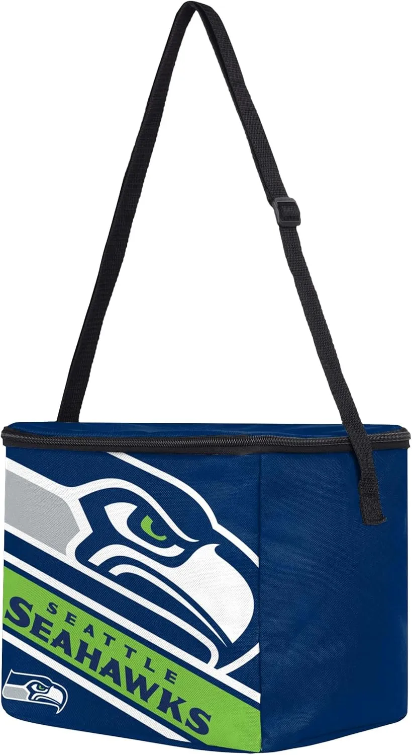 FOCO NFL Big Logo Stripe 12 Pack Cooler