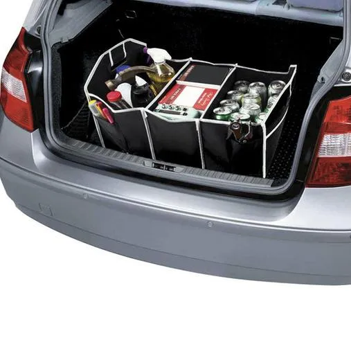 Foldable Car Trunk Organizer with Cooler