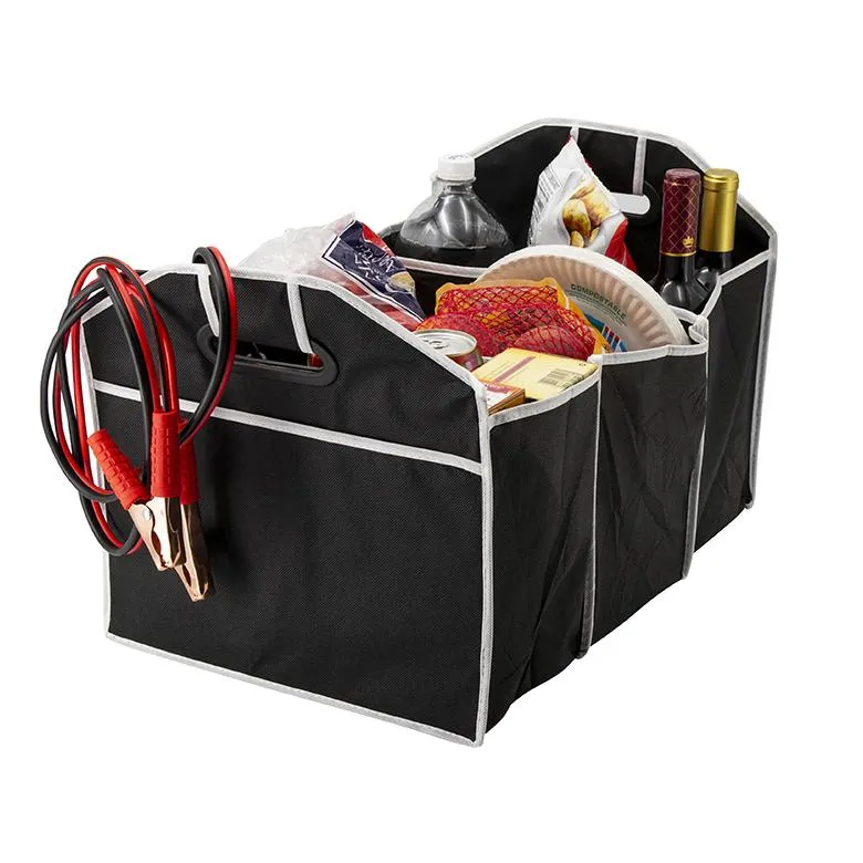 Foldable Car Trunk Organizer with Cooler