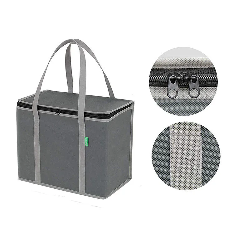 Foldable Thermal Lunch Cooler Bag – Large Capacity Tote