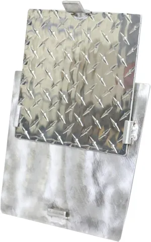 ForeShore Diamond Plate Aluminum Cooler Divider with Removable Shelf/Cutting Board. Fits YETI Tundra Hard Coolers. Conveniently Keeps Contents Separated.
