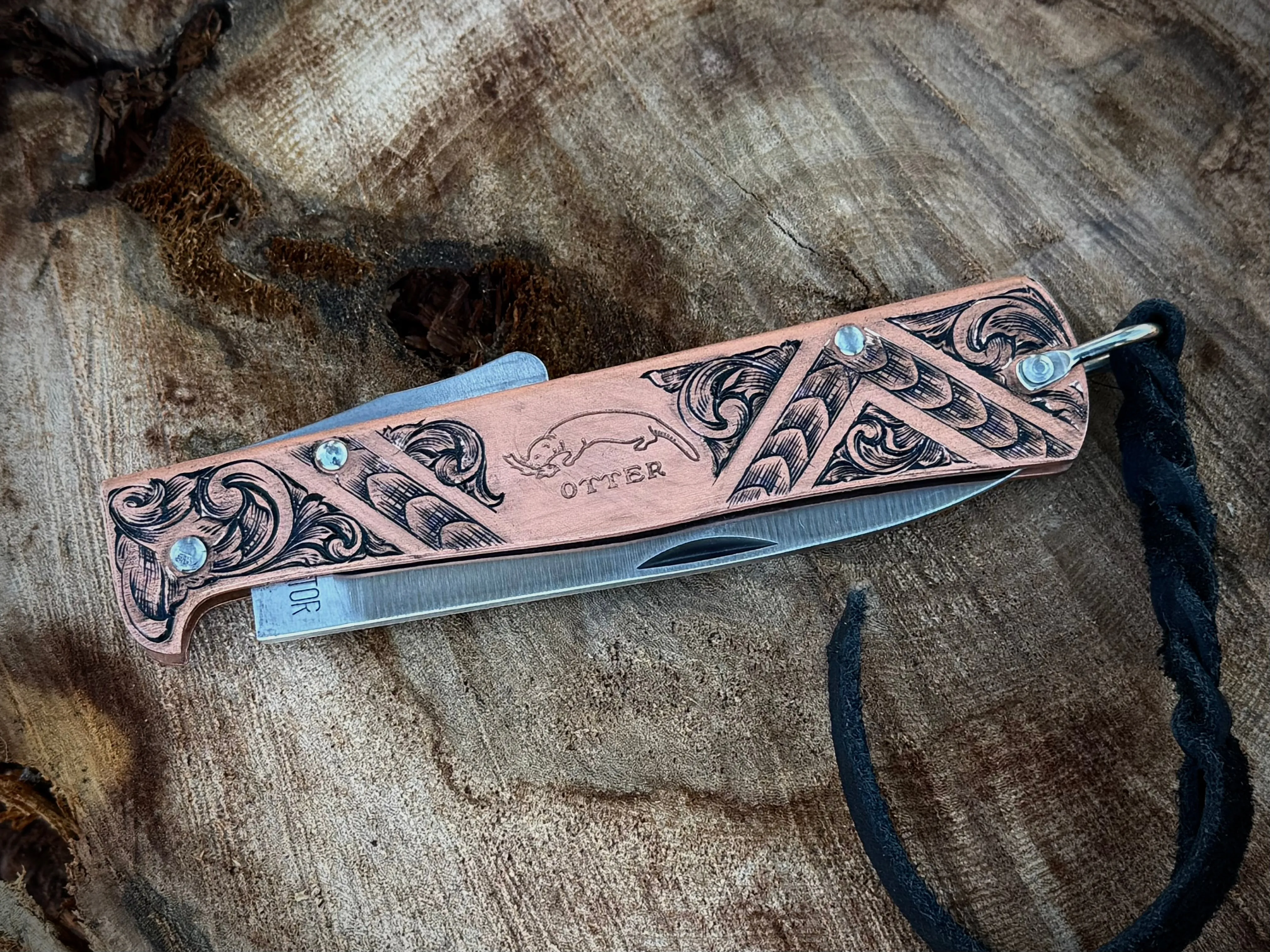 German Otter Knife Carbon Steel