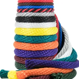 Golberg Multifilament Polypropylene Rope – Solid Braid Utility Rope in 1/4-Inch, 3/8-Inch, 1/2-Inch, 5/8-Inch, and 5/16-Inch Diameters
