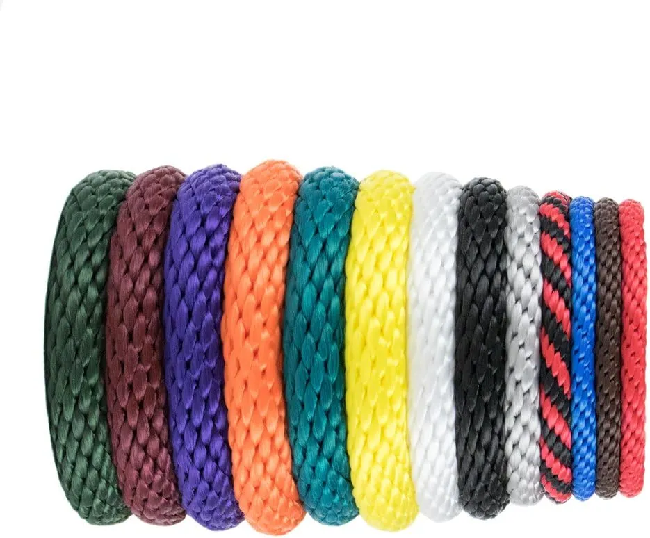 Golberg Multifilament Polypropylene Rope – Solid Braid Utility Rope in 1/4-Inch, 3/8-Inch, 1/2-Inch, 5/8-Inch, and 5/16-Inch Diameters