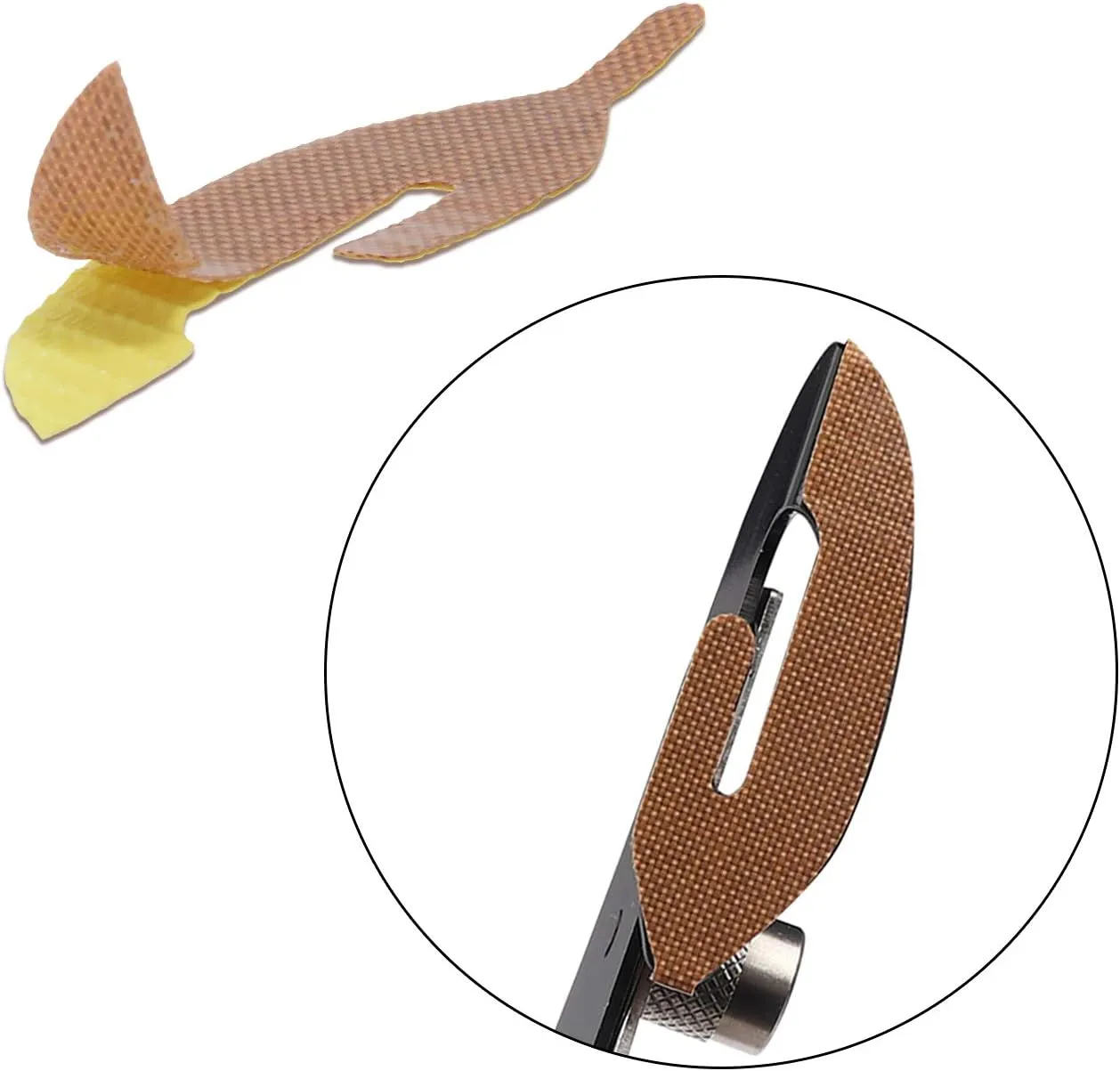 Gomake Vinyl Backing Cutter Wrapping Paper Cutter Vinyl Knife with PTFE Coating Hidden Blade, 30 Degree Snap Off Blade Lockable Utility knife Retractable Box Cutter with Extra 10pcs Replace blades