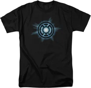 Green Lantern DC Comics Blue Glow Adult T-Shirt Tee