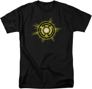 Green Lantern DC Comics Blue Glow Adult T-Shirt Tee
