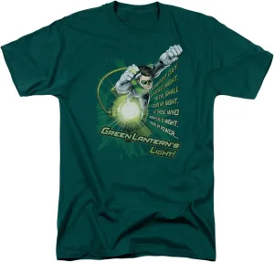 Green Lantern - Flying Oath T-Shirt Size XXXL