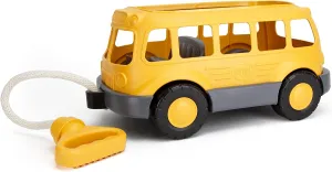 Green Toys School Bus Wagon , Yellow
