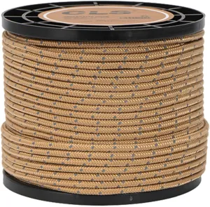 Guy Line Rope 50M 4mm Tent Awning Guide Rope Camping Rope Paracord for Canopy Shelter Camping Backpacking Tent Accessory