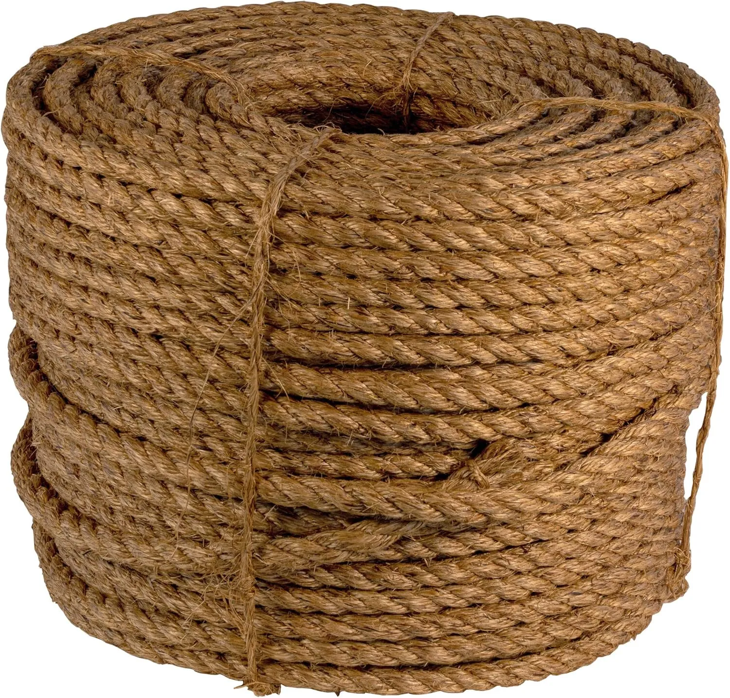 GWP 1/4" x 1200' 3 Strand Manila Rope (540 lbs. Tensile Strength) Various Sizes in Listing